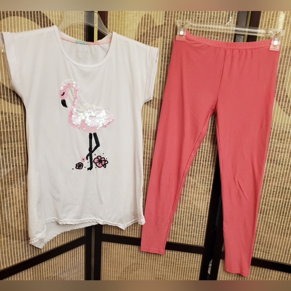 Other - Girl's Flamingo Set W/ Scarf